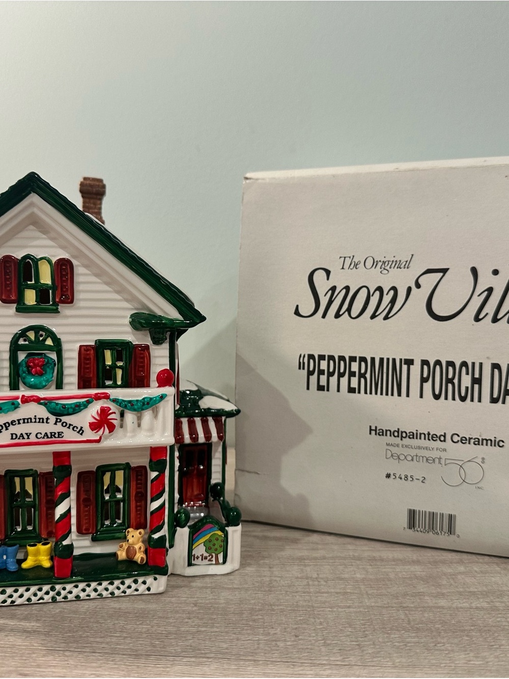 Department 56 Snow Village - Peppermint Porch Day Care